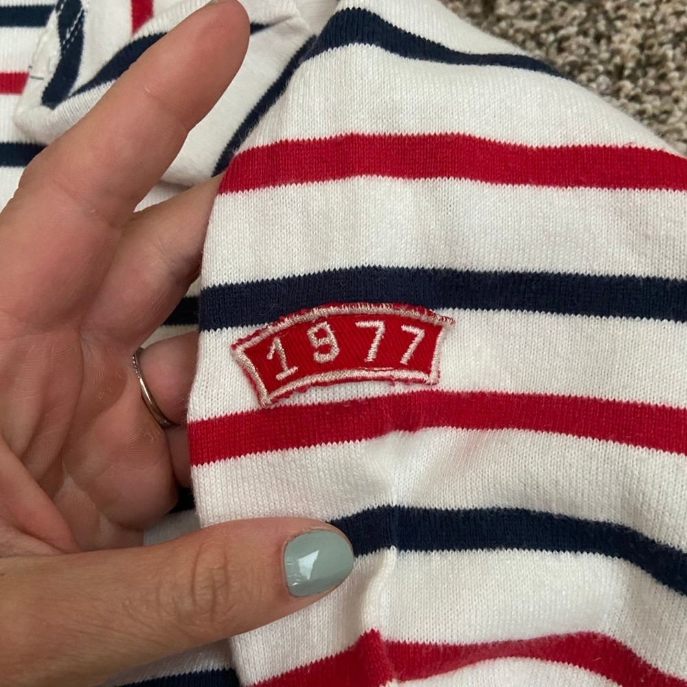 Scotch and soda Maison scotch stripe long sleeve reveur de jour size 3 - Picture 6 of 7